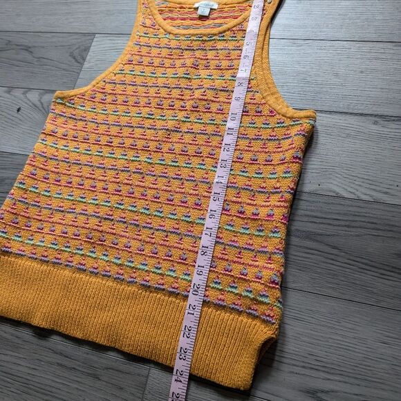 Sundance Kitte Sweater Tank Geometric 70s Boho Multicolor Pattern Size Small - Picture 6 of 6